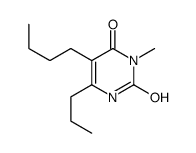 5-butyl-3-methyl-6-propyl-1H-pyrimidine-2,4-dione结构式