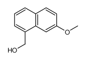 (7-methoxynaphthalen-1-yl)methanol结构式