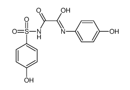 N-(4-hydroxyphenyl)-N'-(4-hydroxyphenyl)sulfonyloxamide Structure