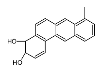 (3S,4S)-8-methyl-3,4-dihydrobenzo[a]anthracene-3,4-diol结构式