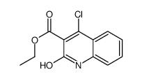 Ethyl 4-chloro-2-oxo-1,2-dihydroquinoline-3-carboxylate Structure