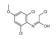 2-chloro-N-(2,6-dichloro-4-methoxyphenyl)acetamide Structure