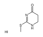 2-Methylthio-5,6-dihydro-4(1H)-pyrimidinon-hydrojodid Structure