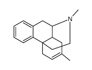 Δ6-Dehydro-N,7-dimethyl-isomorphinan结构式