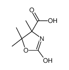 4-Oxazolidinecarboxylicacid,4,5,5-trimethyl-2-oxo-(6CI)结构式
