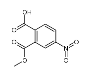 4-nitro-phthalic acid-2-methyl ester结构式