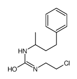 1-(2-Chloroethyl)-3-(1-methyl-3-phenylpropyl)urea structure