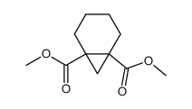 dimethyl bicyclo(4.1.0)heptane-1,6-dicarboxylate Structure