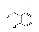 2-(bromomethyl)-1-chloro-3-iodobenzene Structure