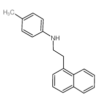 N-(4-Methylphenyl)-N-[2-(1-naphthyl)ethyl]amine Structure