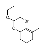 3-(2-bromo-1-ethoxyethoxy)-1-methylcyclohexene Structure