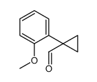 1-(2-methoxyphenyl)cyclopropanecarbaldehyde结构式