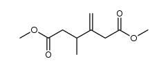 dimethyl 2-methylene-3-methylbutyl-1,4-dicarboxylate Structure