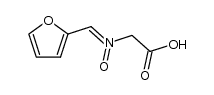 (Z)-1-carboxy-N-(furan-2-ylmethylene)methanamine oxide Structure