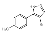 4-BROMO-5-(P-TOLYL)-1H-PYRAZOLE structure