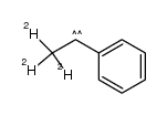 triplet 2,2,2-trideuterio-1-phenylethylidene结构式