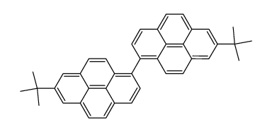 7,7'-di-tert-butyl-1,1'-bipyrenyl Structure