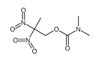 2,2-dinitropropyl N,N-dimethylcarbamate Structure