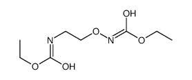 (Ethyleneoxy)di-carbamic Acid Diethyl Ester Structure