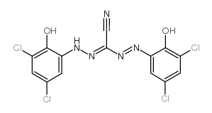 1,5-bis-(3,5-dichloro-2-hydroxy-phenyl)-formazan-3-carbonitrile picture