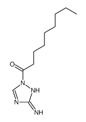 1-(3-amino-1,2,4-triazol-1-yl)nonan-1-one Structure