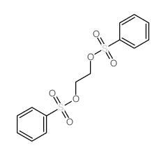 1,2-Ethanediol,1,2-dibenzenesulfonate结构式