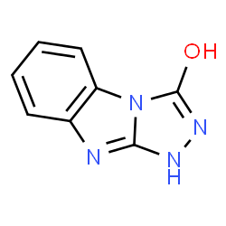 3H-1,2,4-Triazolo[4,3-a]benzimidazol-3-one,1,2-dihydro-(9CI)结构式
