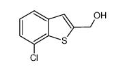 (7-chlorobenzo[b]thiophen-2-yl)Methanol structure