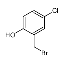 2-(bromomethyl)-4-chlorophenol结构式