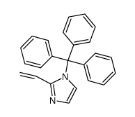 1-trityl-2-vinyl-1H-imidazole Structure