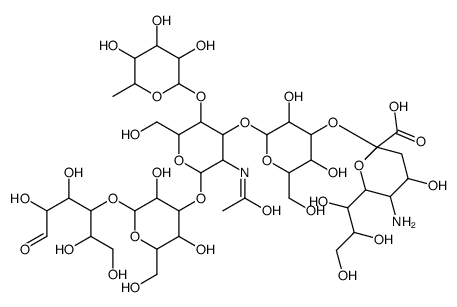 sialyl-Le(a) oligosaccharide结构式