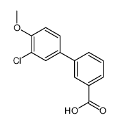 3-Chloro-4-Methoxybiphenyl-3-carboxylic acid Structure
