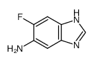 1H-Benzimidazol-5-amine,6-fluoro-(9CI) structure