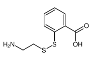 2-(2-azaniumylethyldisulfanyl)benzoate结构式