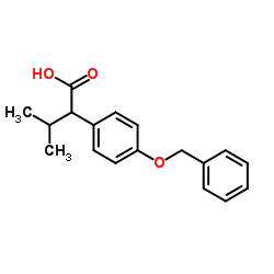 2-(4-(benzyloxy)phenyl)-3-methylbutanoic acid picture