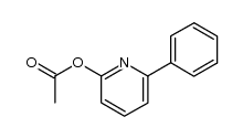 2-phenyl-6-acetoxypyridine结构式