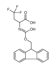 FMOC-2-AMINO-4,4,4-TRIFLUOROBUTYRIC ACID structure