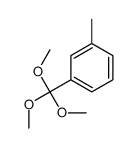 1-methyl-3-(trimethoxymethyl)benzene结构式