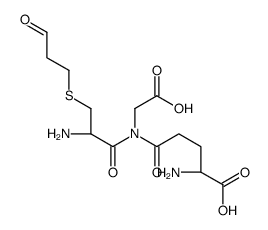 S-(2-aldehydoethyl)glutathione structure