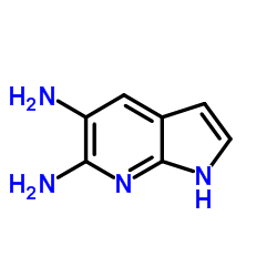 1H-Pyrrolo[2,3-b]pyridine-5,6-diamine Structure