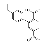 2-(4-ethylphenyl)-4-nitrobenzoic acid结构式