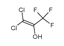 1,1-dichloro-3,3,3-trifluoroprop-1-en-2-ol Structure