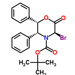 L-N-Boc-3-methylmorpholine结构式