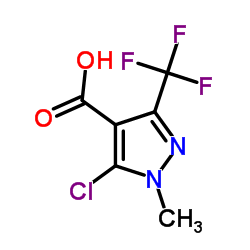 5-Chloro-1-methyl-3-(trifluoromethyl)-1H-pyrazole-4-carboxylic acid picture