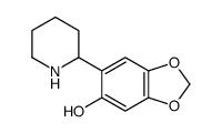 6-(2-Piperidinyl)-1,3-benzodioxol-5-ol picture