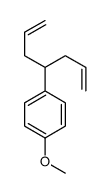 1-hepta-1,6-dien-4-yl-4-methoxybenzene Structure
