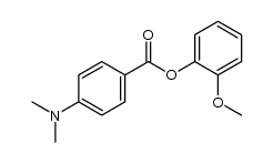 2-methoxyphenyl 4-(dimethylamino)benzoate结构式