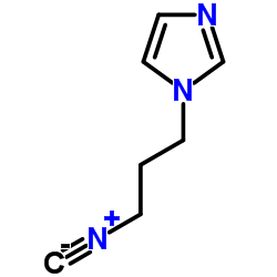 1-(3-Isocyanopropyl)-1H-imidazole结构式