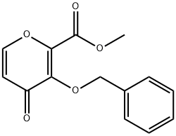 Methyl 3-(benzyloxy)-4-oxo-4H-pyran-2-carboxylate Structure