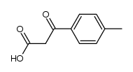 3-oxo-3-p-toluoylpropanoic acid Structure